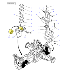Tuleja metalowo-gumowa...